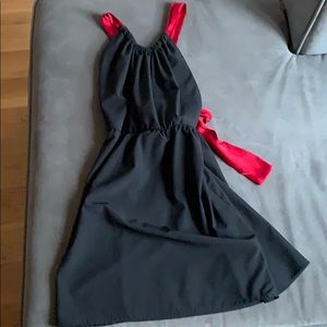 Party dress with open back